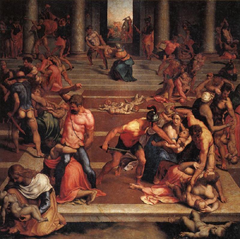 Daniele Da Volterra Massacre of the Innocents oil painting image